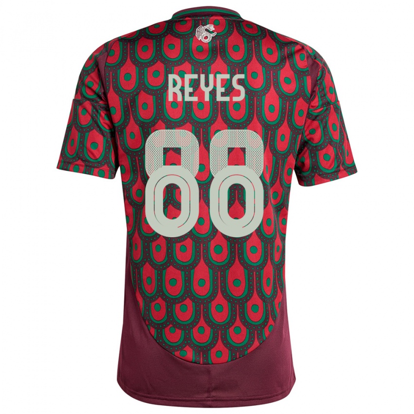 Niño Camiseta México Maricarmen Reyes #88 Granate 1ª Equipación 24-26 La Camisa