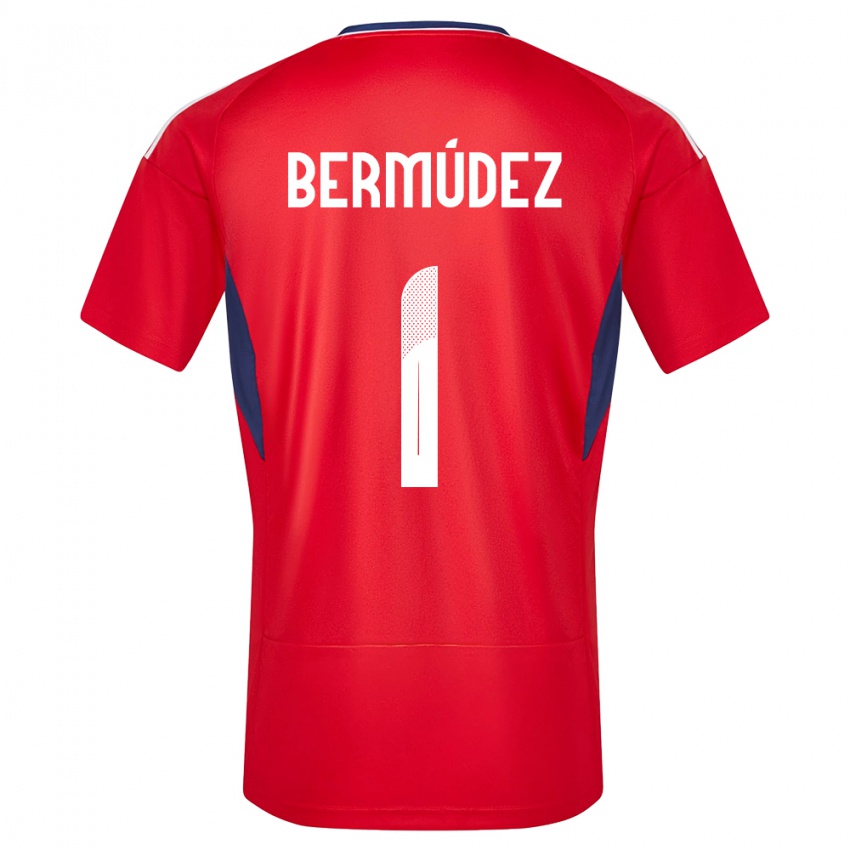 Niño Camiseta Costa Rica Noelia Bermudez #1 Rojo 1ª Equipación 24-26 La Camisa