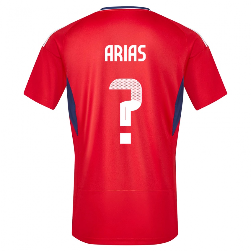 Niño Camiseta Costa Rica Jose Arias #0 Rojo 1ª Equipación 24-26 La Camisa