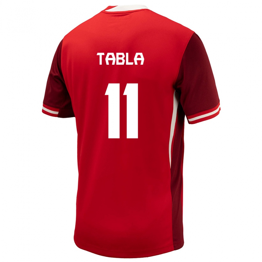 Niño Camiseta Canadá Ballou Tabla #11 Rojo 1ª Equipación 24-26 La Camisa