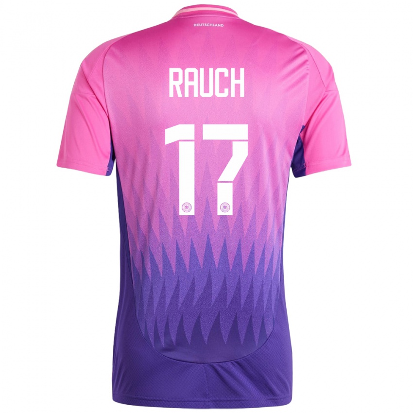 Niño Camiseta Alemania Felicitas Rauch #17 Rosado Morado 2ª Equipación 24-26 La Camisa