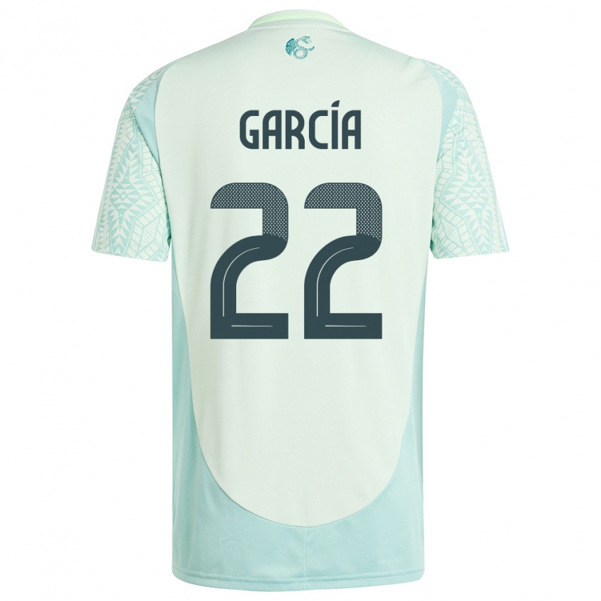 Niño Camiseta México Diana Garcia #22 Lino Verde 2ª Equipación 24-26 La Camisa