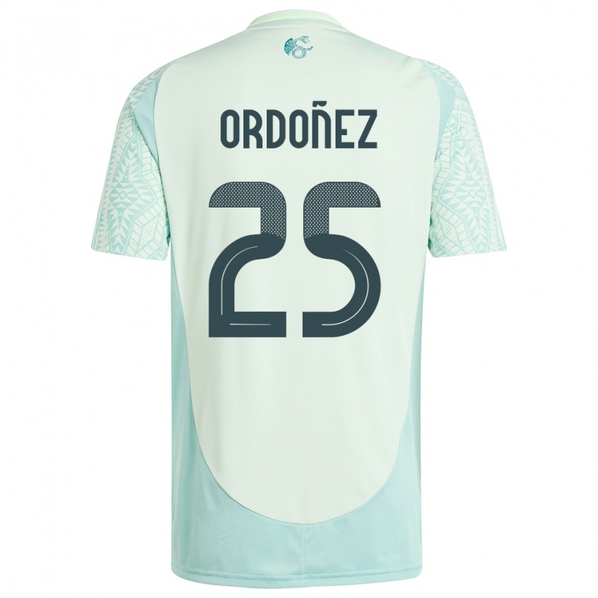 Niño Camiseta México Diana Ordonez #25 Lino Verde 2ª Equipación 24-26 La Camisa
