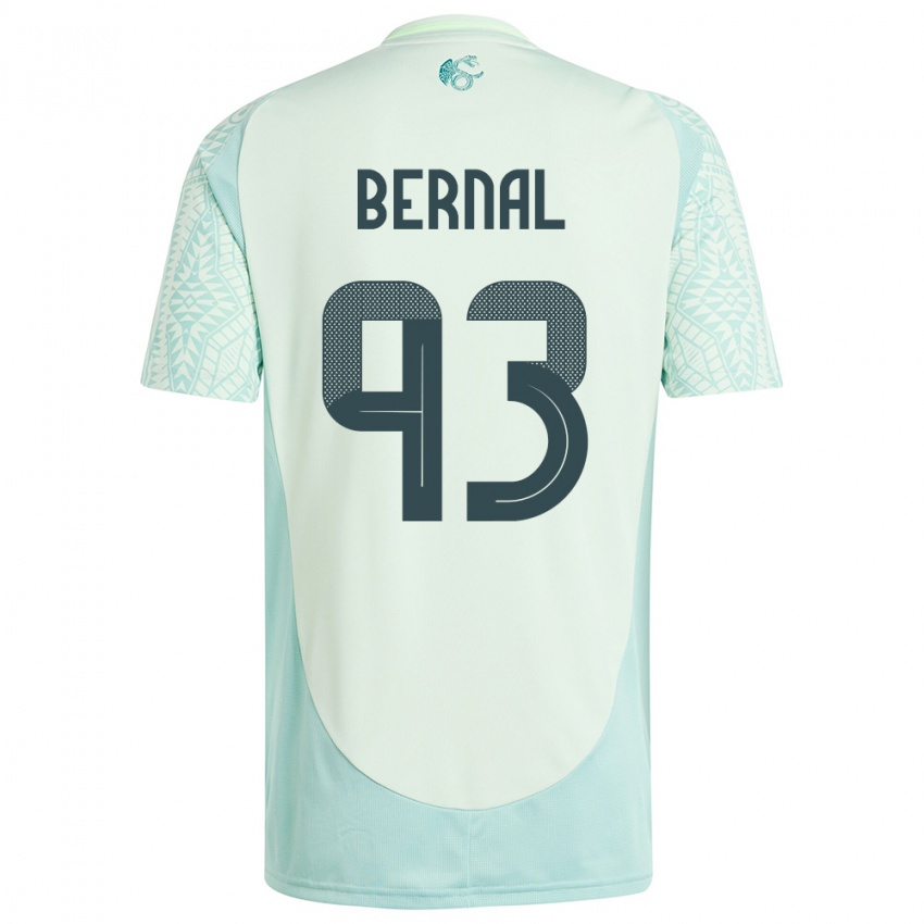 Niño Camiseta México Rebeca Bernal #93 Lino Verde 2ª Equipación 24-26 La Camisa