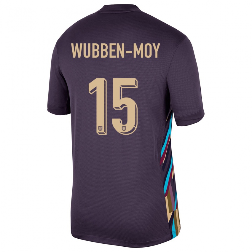 Hombre Camiseta Inglaterra Lotte Wubben Moy #15 Pasa Oscura 2ª Equipación 24-26 La Camisa