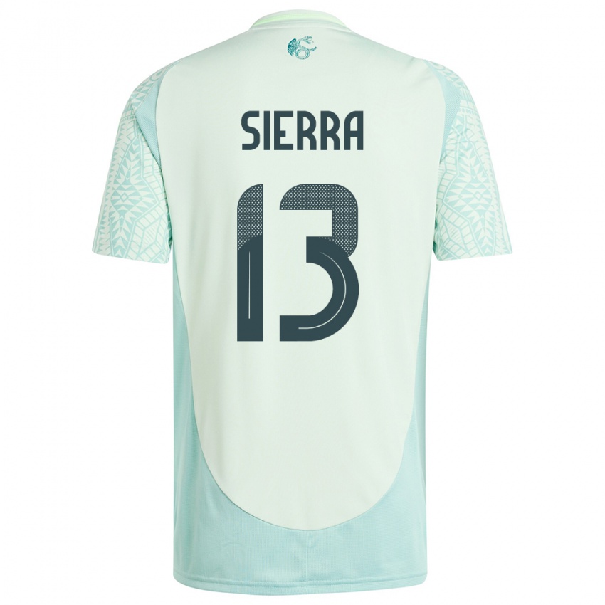 Hombre Camiseta México Bianca Sierra #13 Lino Verde 2ª Equipación 24-26 La Camisa