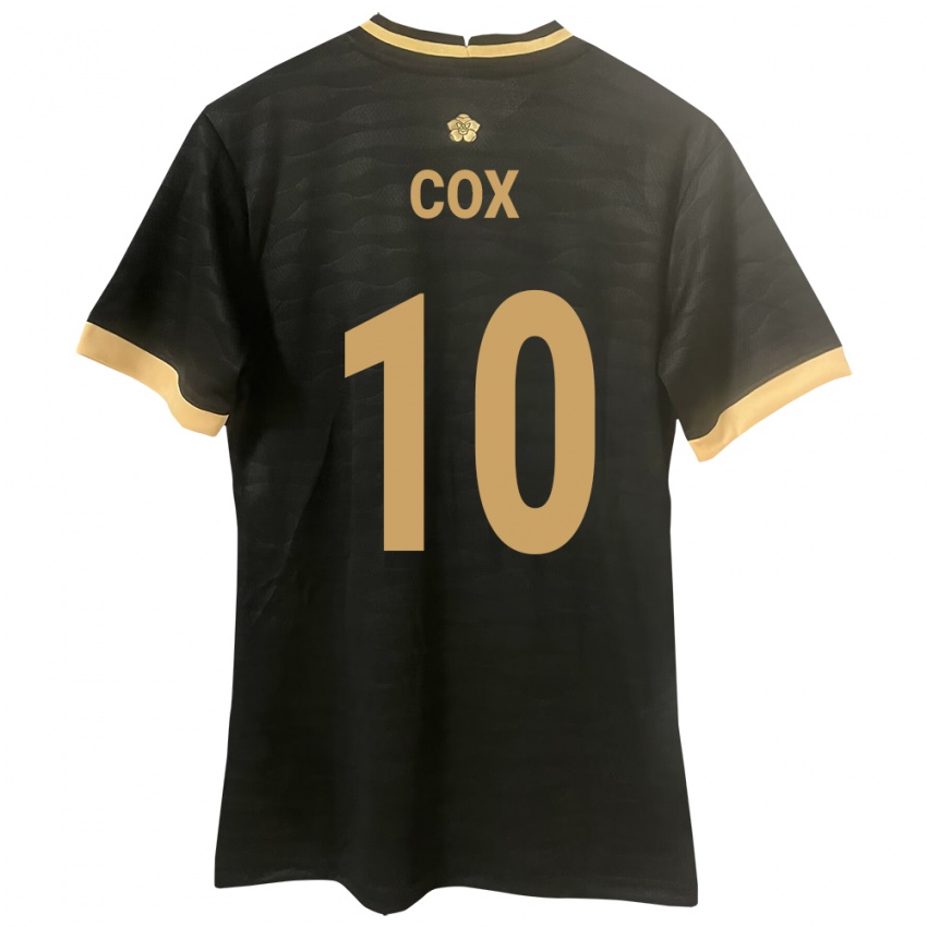 Mujer Camiseta Panamá Marta Cox #10 Negro 2ª Equipación 24-26 La Camisa