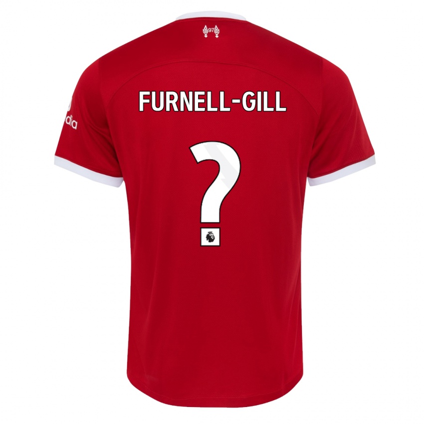 Niño Camiseta Luca Furnell-Gill #0 Rojo 1ª Equipación 2023/24 La Camisa