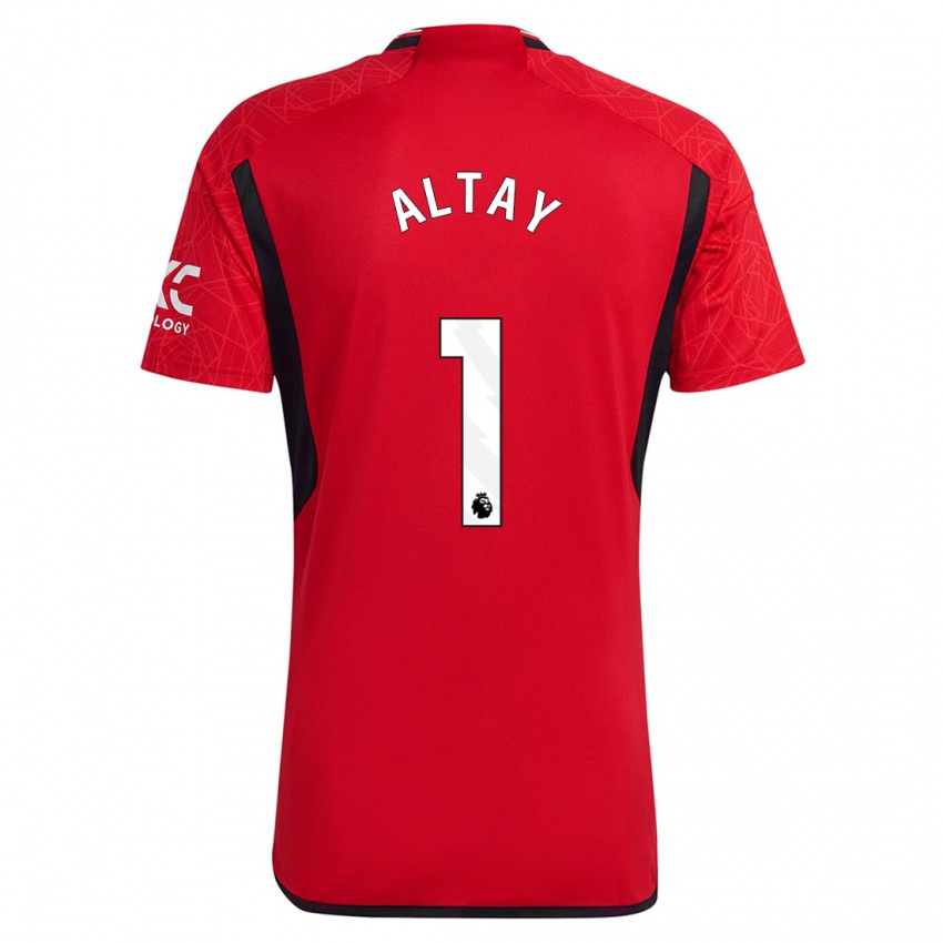 Niño Camiseta Altay Bayindir #1 Rojo 1ª Equipación 2023/24 La Camisa