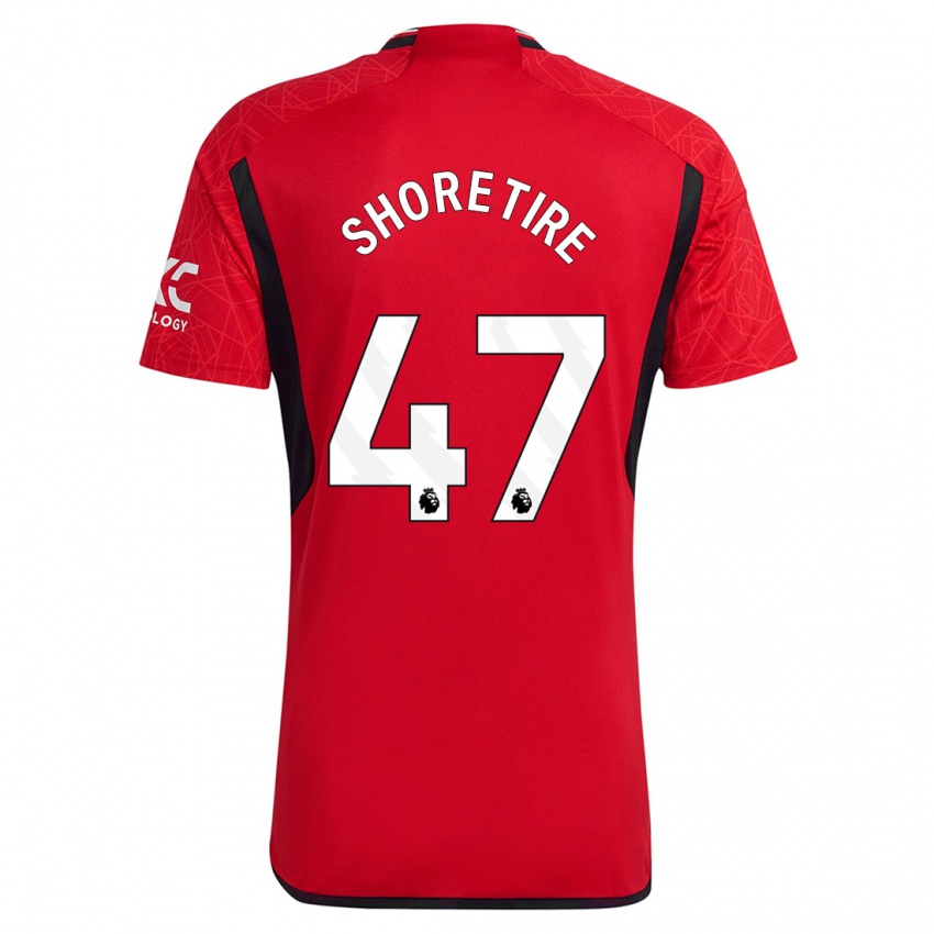 Niño Camiseta Shola Shoretire #47 Rojo 1ª Equipación 2023/24 La Camisa