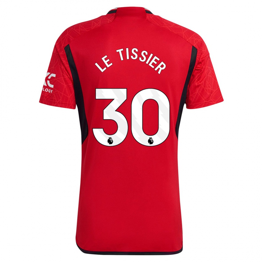 Niño Camiseta Maya Le Tissier #30 Rojo 1ª Equipación 2023/24 La Camisa