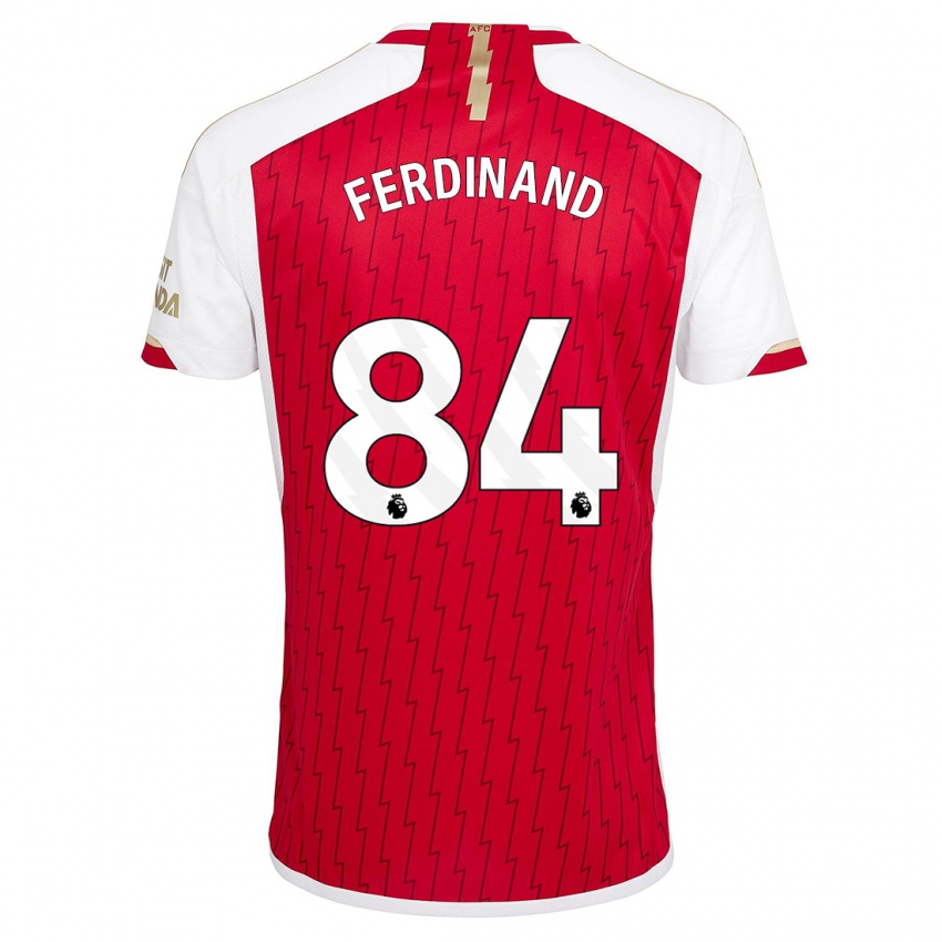Niño Camiseta Seb Ferdinand #84 Rojo 1ª Equipación 2023/24 La Camisa