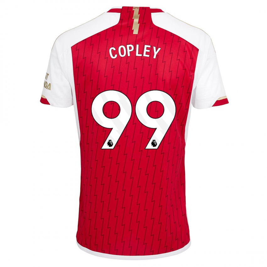 Niño Camiseta Louie Copley #99 Rojo 1ª Equipación 2023/24 La Camisa