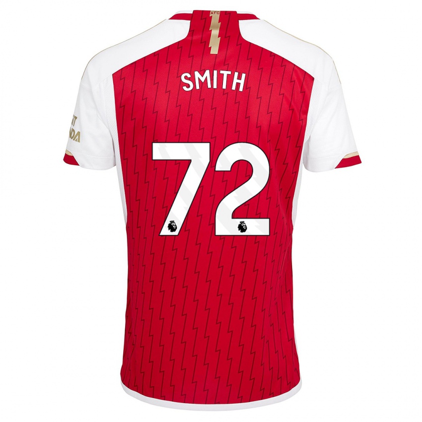 Niño Camiseta Matt Smith #72 Rojo 1ª Equipación 2023/24 La Camisa