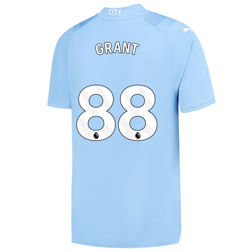 Niño Camiseta True Grant #88 Azul Claro 1ª Equipación 2023/24 La Camisa