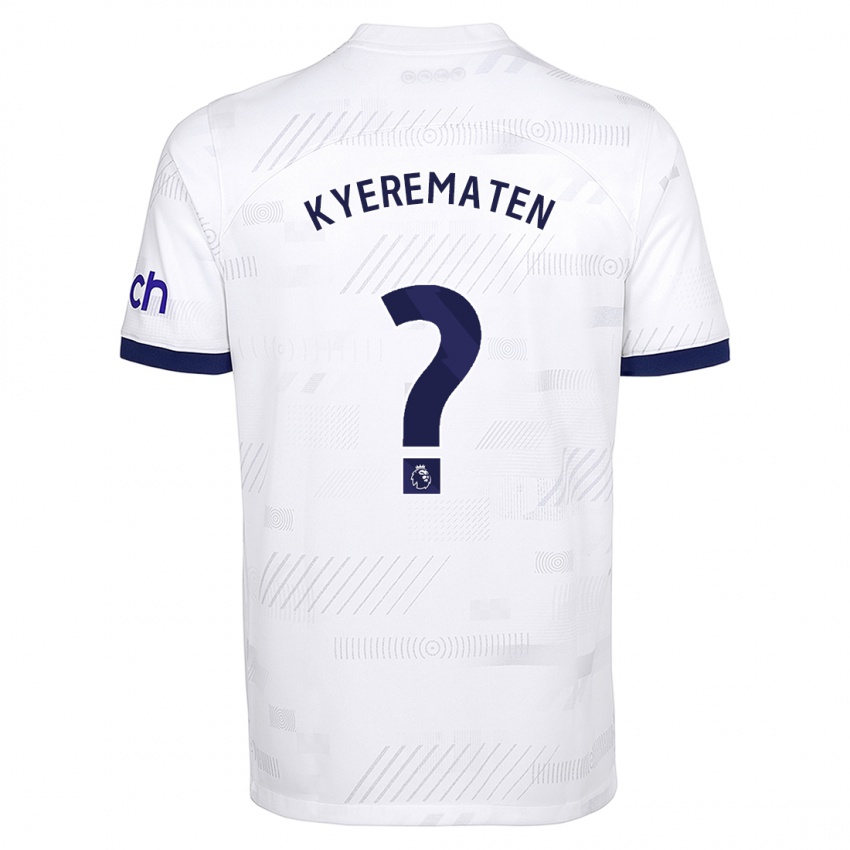 Niño Camiseta Rio Kyerematen #0 Blanco 1ª Equipación 2023/24 La Camisa