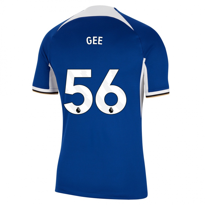 Niño Camiseta Billy Gee #56 Azul 1ª Equipación 2023/24 La Camisa