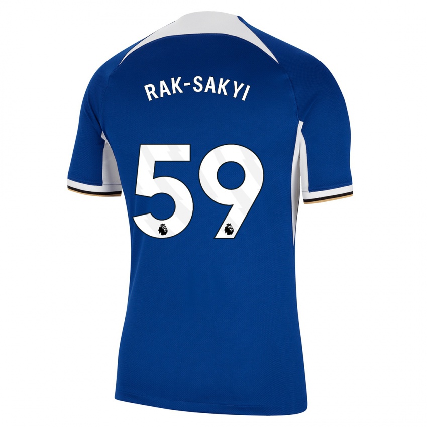 Niño Camiseta Sam Rak-Sakyi #59 Azul 1ª Equipación 2023/24 La Camisa