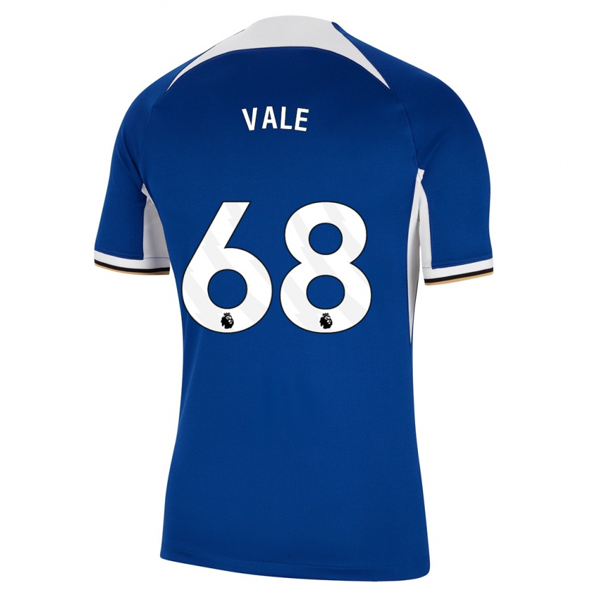 Niño Camiseta Harvey Vale #68 Azul 1ª Equipación 2023/24 La Camisa