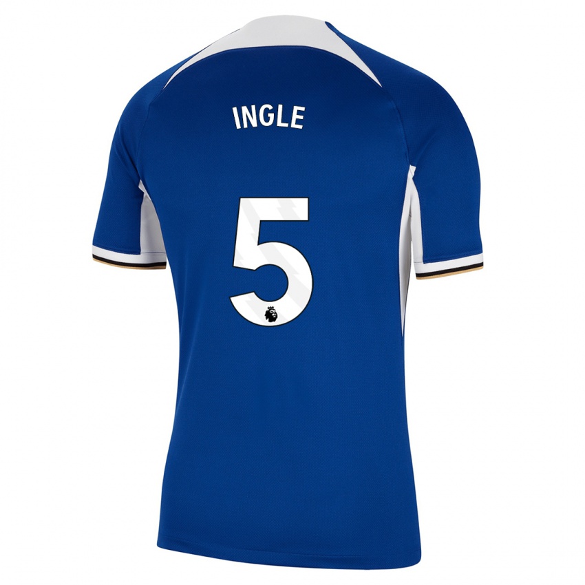Niño Camiseta Sophie Ingle #5 Azul 1ª Equipación 2023/24 La Camisa