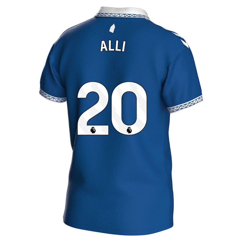 Niño Camiseta Dele Alli #20 Azul Real 1ª Equipación 2023/24 La Camisa