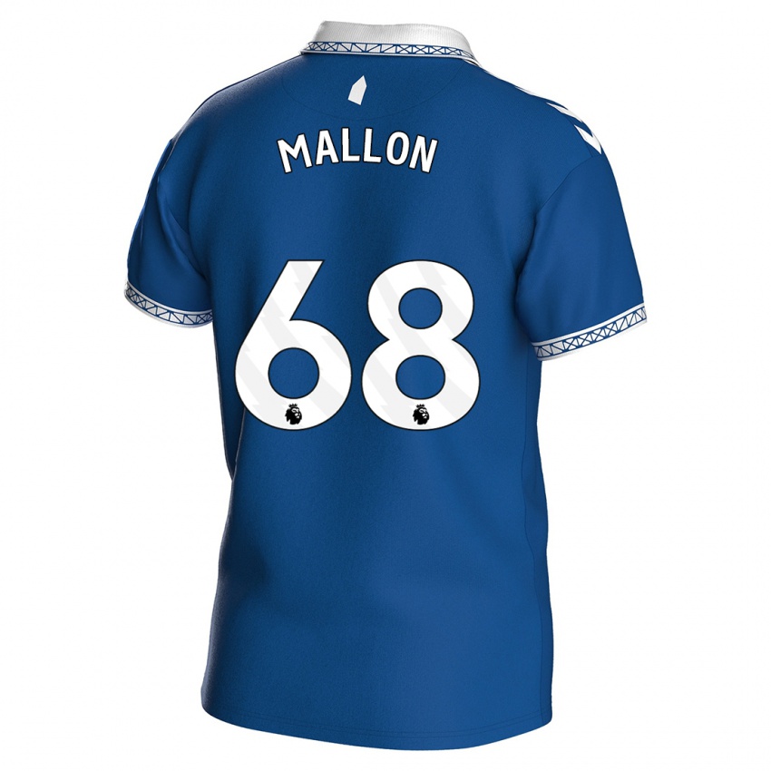 Niño Camiseta Mathew Mallon #68 Azul Real 1ª Equipación 2023/24 La Camisa