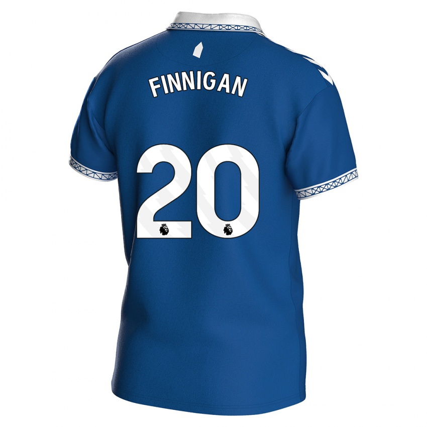 Niño Camiseta Megan Finnigan #20 Azul Real 1ª Equipación 2023/24 La Camisa
