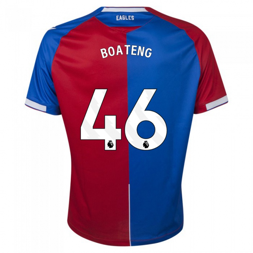 Niño Camiseta Malachi Boateng #46 Rojo Azul 1ª Equipación 2023/24 La Camisa