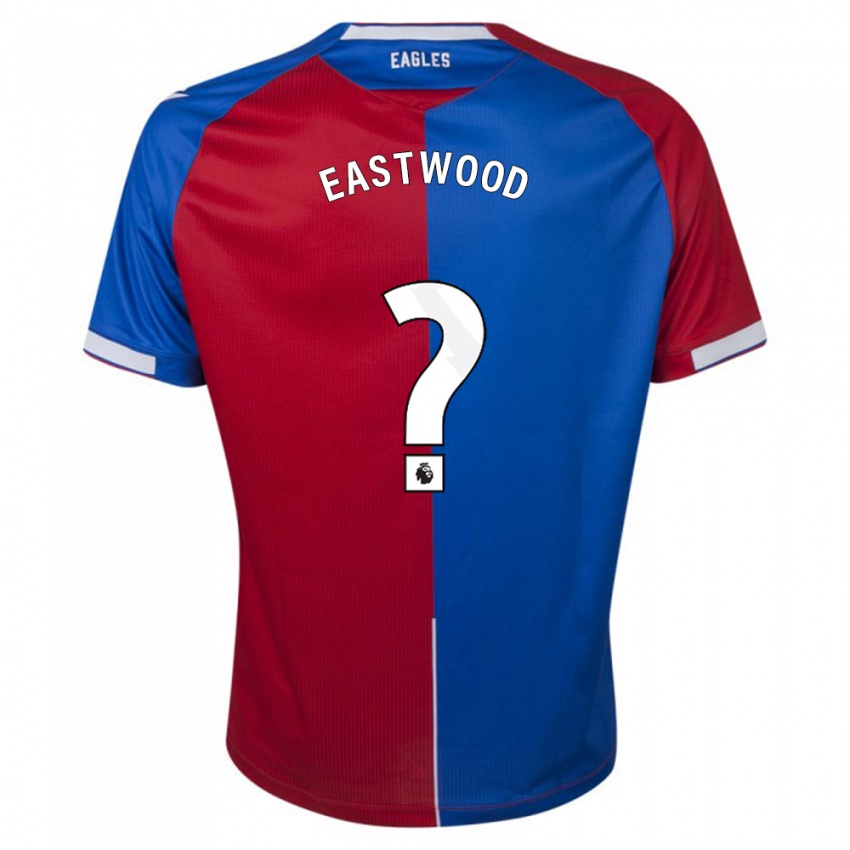Niño Camiseta William Eastwood #0 Rojo Azul 1ª Equipación 2023/24 La Camisa