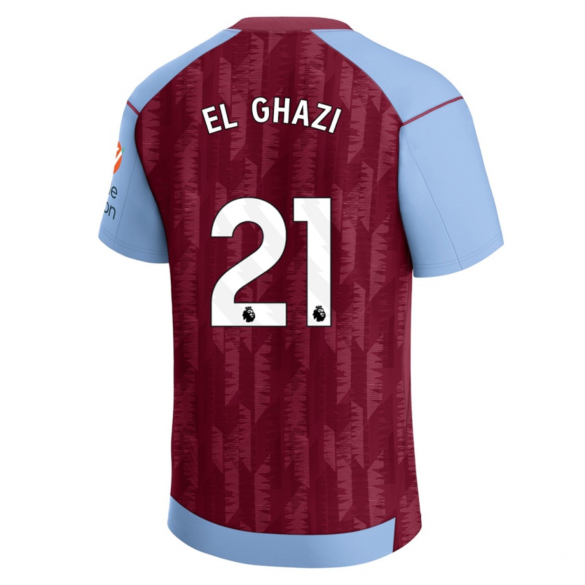 Niño Camiseta Anwar El Ghazi #21 Azul Claro 1ª Equipación 2023/24 La Camisa