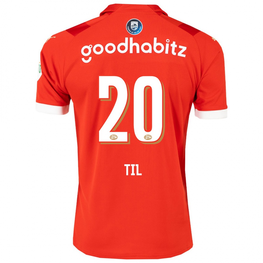 Niño Camiseta Guus Til #20 Rojo 1ª Equipación 2023/24 La Camisa