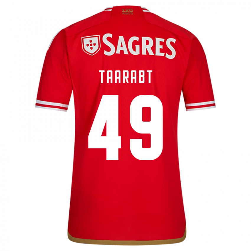Niño Camiseta Adel Taarabt #49 Rojo 1ª Equipación 2023/24 La Camisa