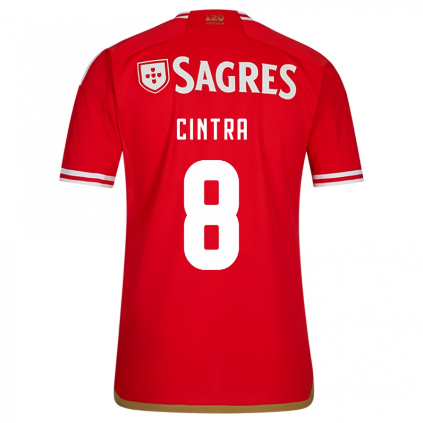 Niño Camiseta Marta Cintra #8 Rojo 1ª Equipación 2023/24 La Camisa