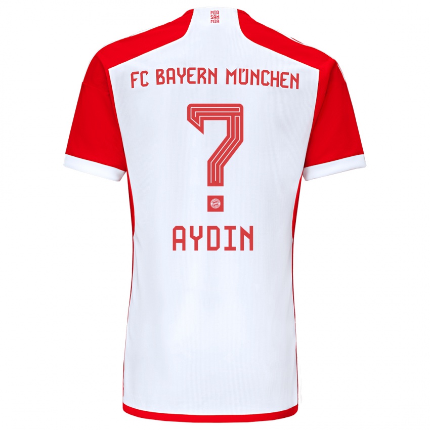 Niño Camiseta Eyüp Aydin #0 Rojo Blanco 1ª Equipación 2023/24 La Camisa