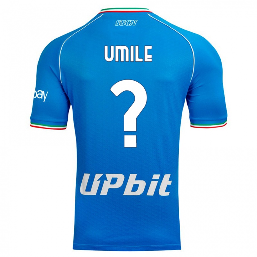 Niño Camiseta Bruno Umile #0 Cielo Azul 1ª Equipación 2023/24 La Camisa