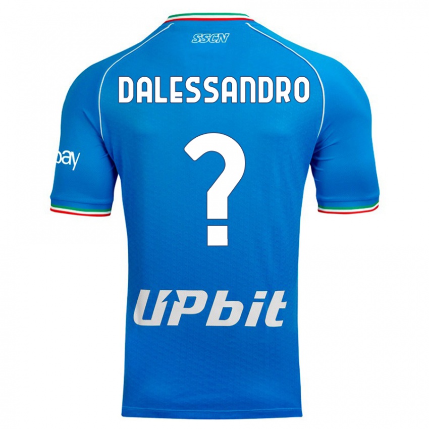 Niño Camiseta Nicola Dalessandro #0 Cielo Azul 1ª Equipación 2023/24 La Camisa