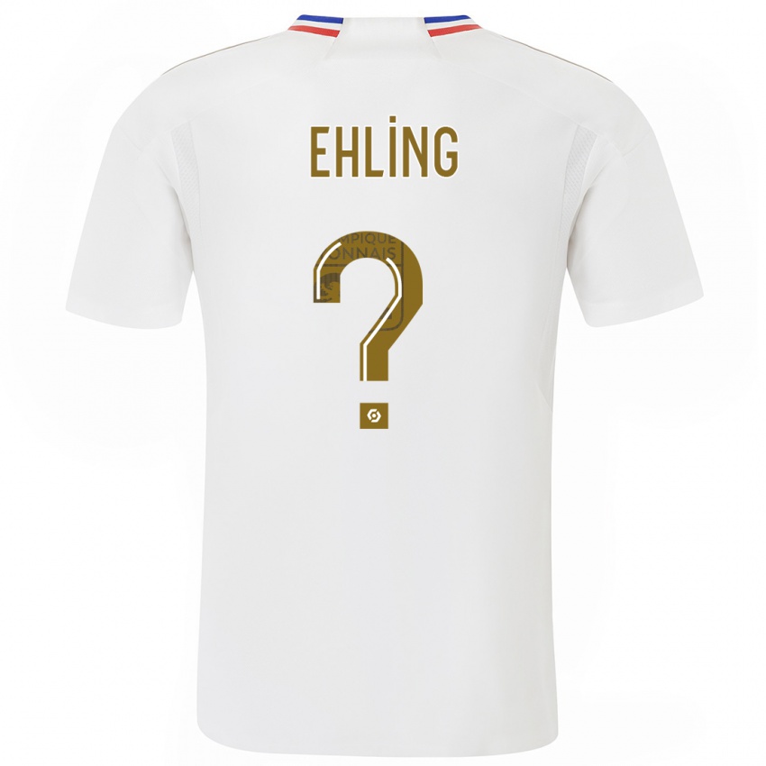 Niño Camiseta Thibaut Ehling #0 Blanco 1ª Equipación 2023/24 La Camisa