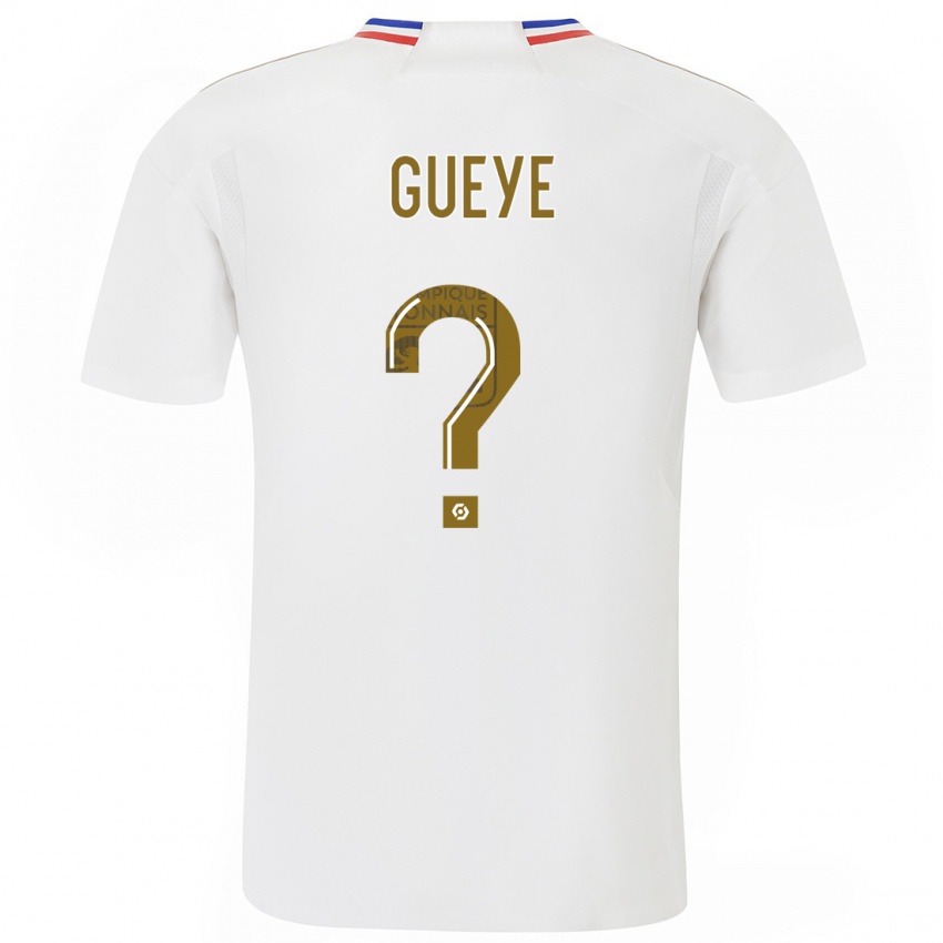 Niño Camiseta Thiema Gueye #0 Blanco 1ª Equipación 2023/24 La Camisa