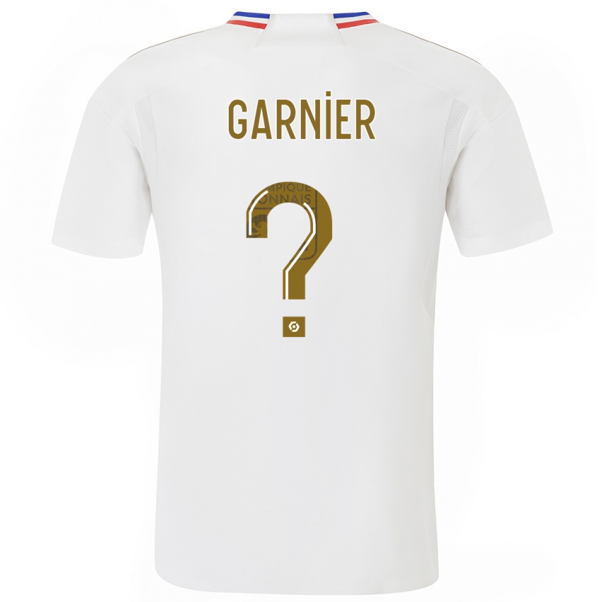 Niño Camiseta Erawan Garnier #0 Blanco 1ª Equipación 2023/24 La Camisa