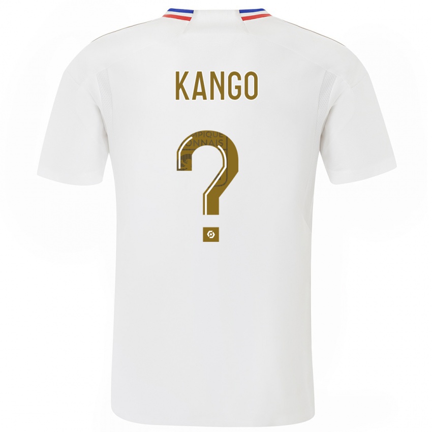 Niño Camiseta Steeve Kango #0 Blanco 1ª Equipación 2023/24 La Camisa