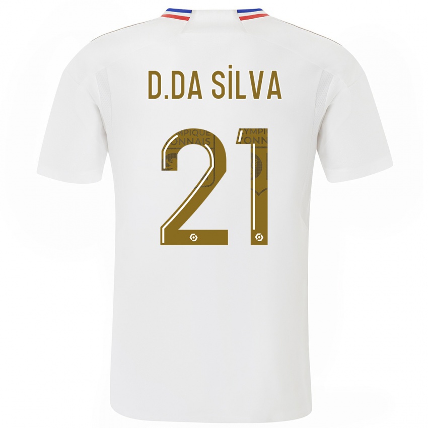 Niño Camiseta Damien Da Silva #21 Blanco 1ª Equipación 2023/24 La Camisa