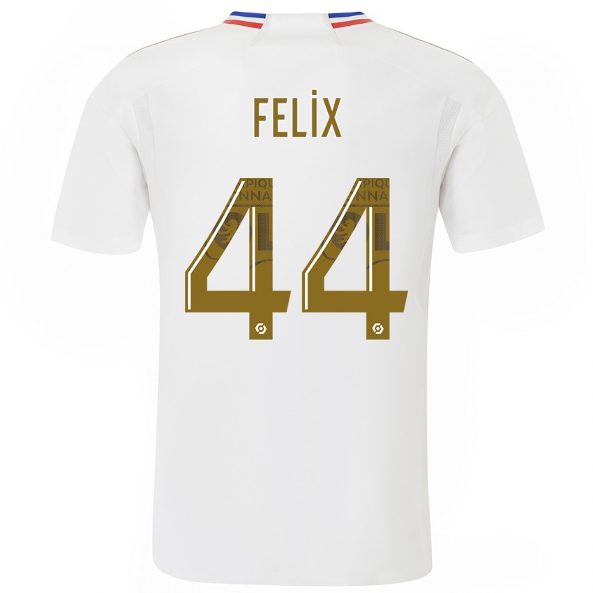 Niño Camiseta Marley Felix #44 Blanco 1ª Equipación 2023/24 La Camisa