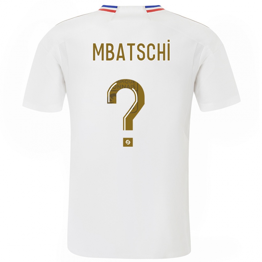 Niño Camiseta Prince Mbatschi #0 Blanco 1ª Equipación 2023/24 La Camisa