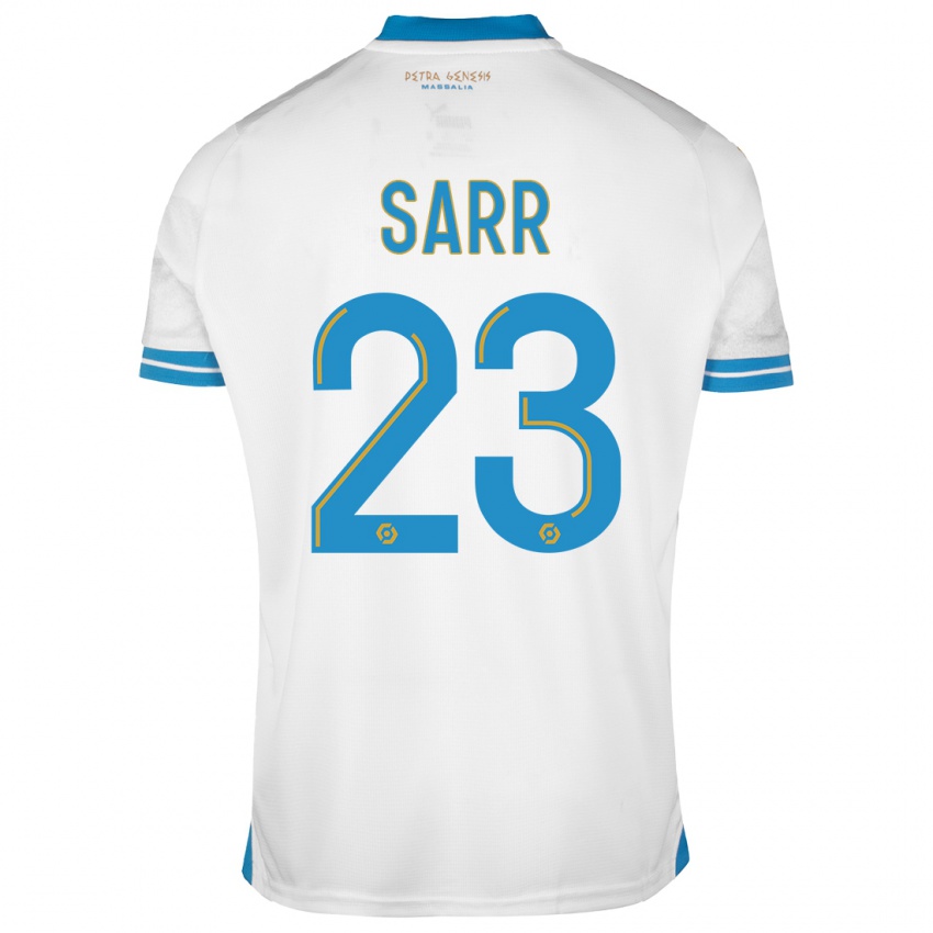 Niño Camiseta Ismaïla Sarr #23 Blanco 1ª Equipación 2023/24 La Camisa
