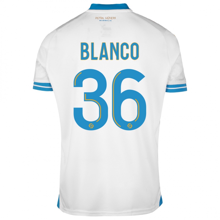 Niño Camiseta Ruben Blanco #36 Blanco 1ª Equipación 2023/24 La Camisa