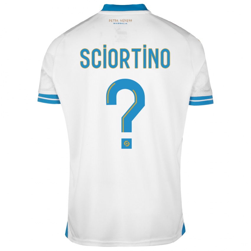 Niño Camiseta Paolo Sciortino #0 Blanco 1ª Equipación 2023/24 La Camisa