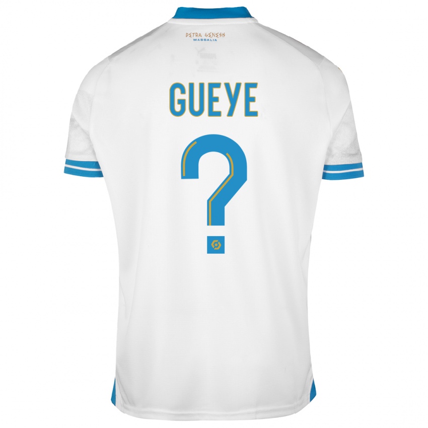 Niño Camiseta Daouda Gueye #0 Blanco 1ª Equipación 2023/24 La Camisa