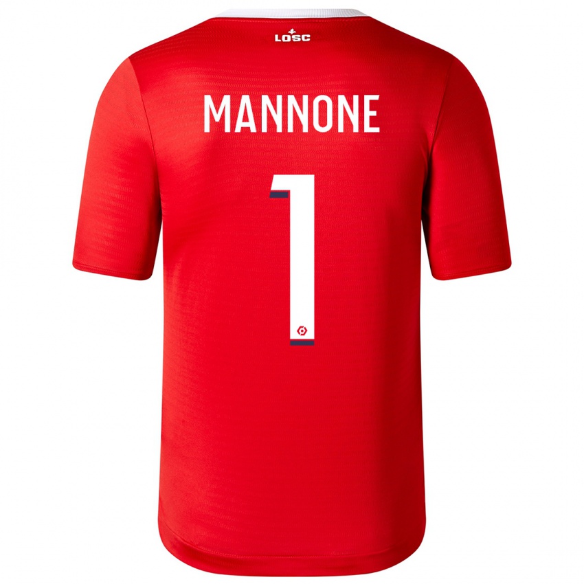 Niño Camiseta Vito Mannone #1 Rojo 1ª Equipación 2023/24 La Camisa