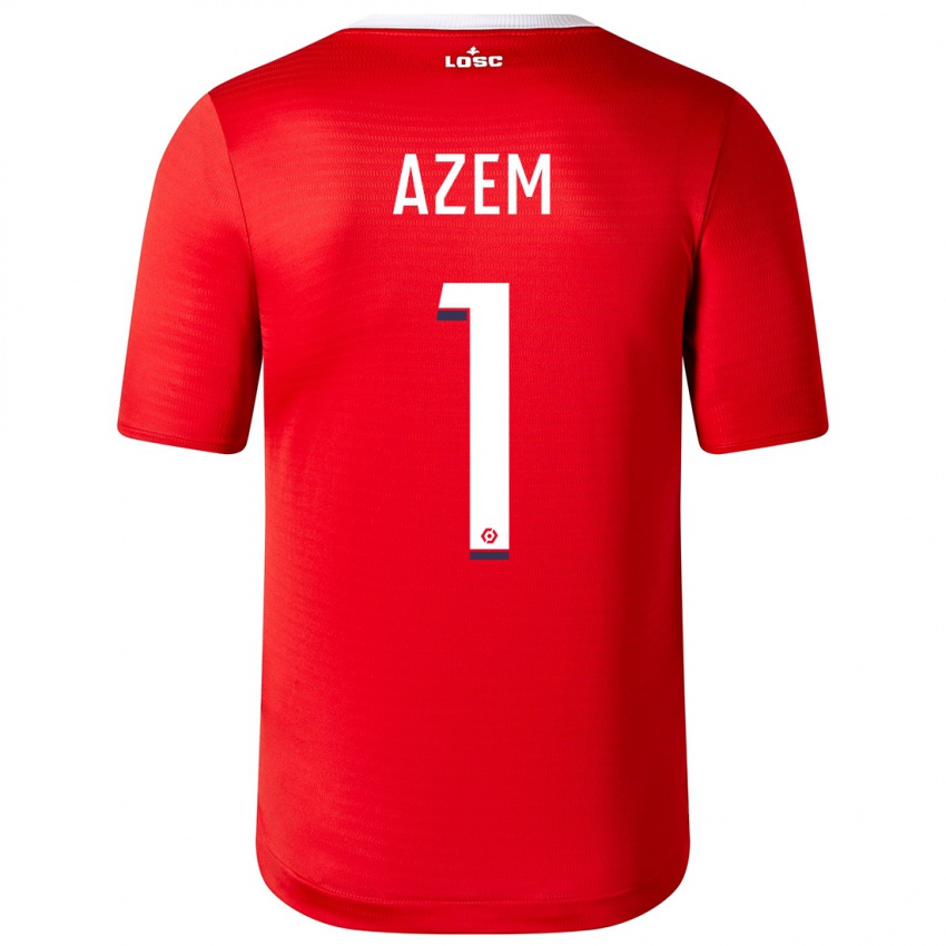 Niño Camiseta Floriane Azem #1 Rojo 1ª Equipación 2023/24 La Camisa