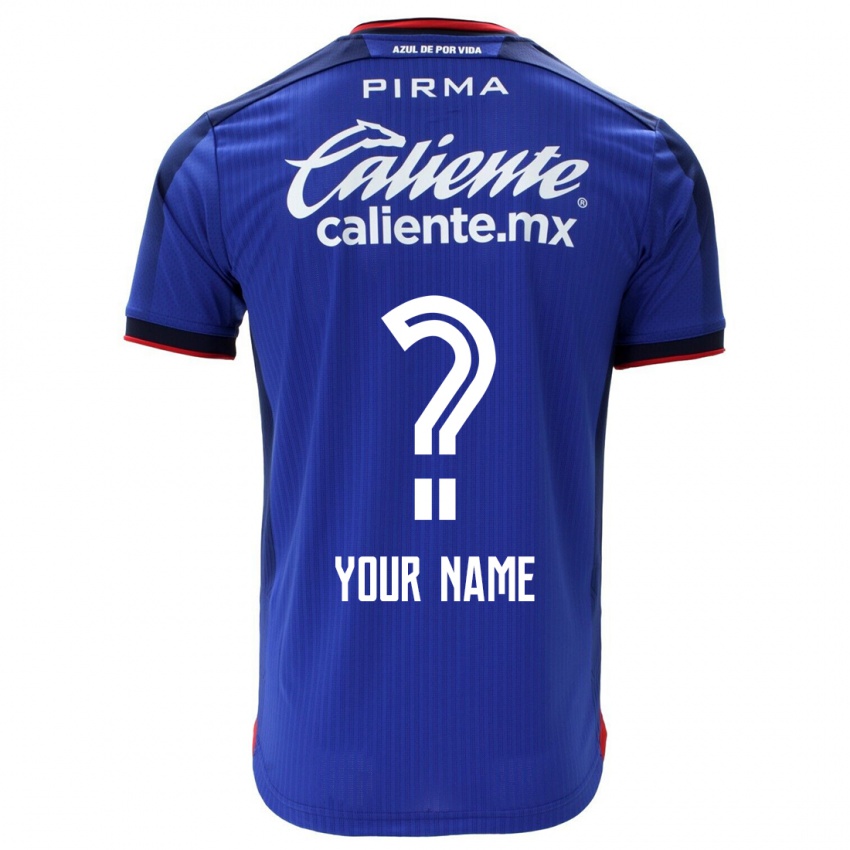 Niño Camiseta Su Nombre #0 Azul 1ª Equipación 2023/24 La Camisa